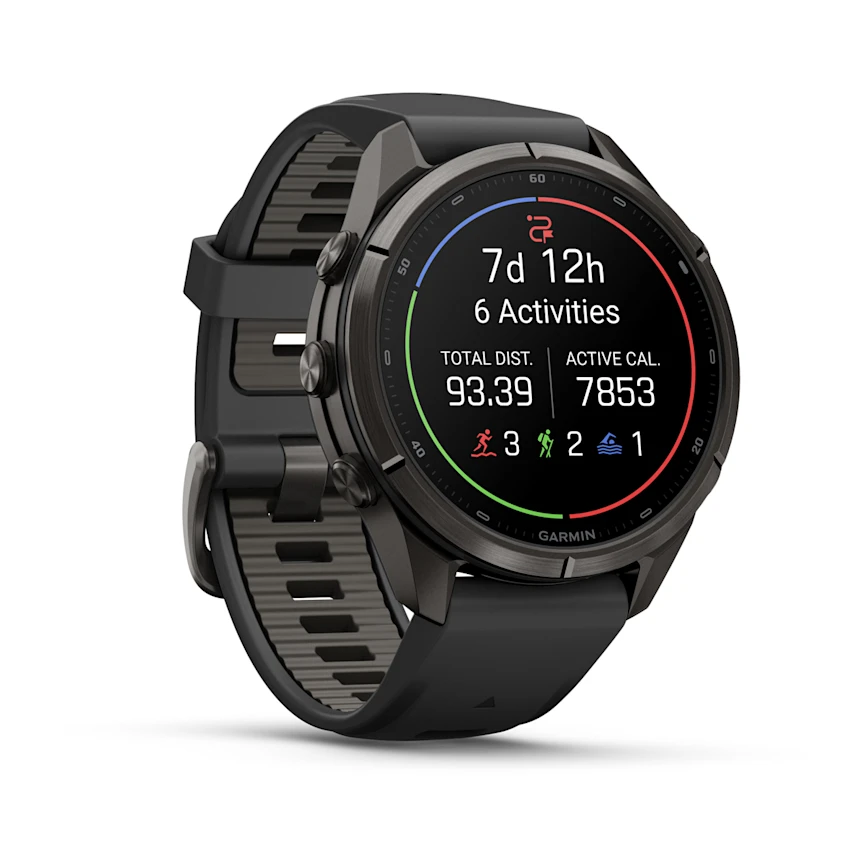 Garmin fēnix® 9 Pro LTE- Carbon Grey - 43mm - Image 3