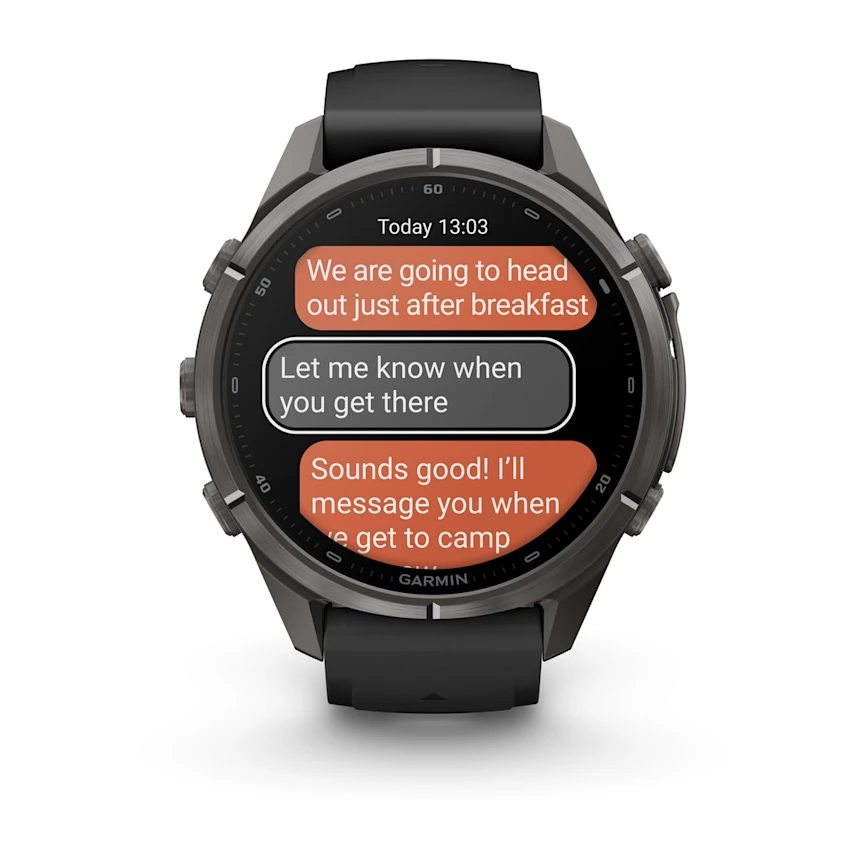Garmin fēnix® 9 Pro LTE- Carbon Grey - 43mm - Image 8