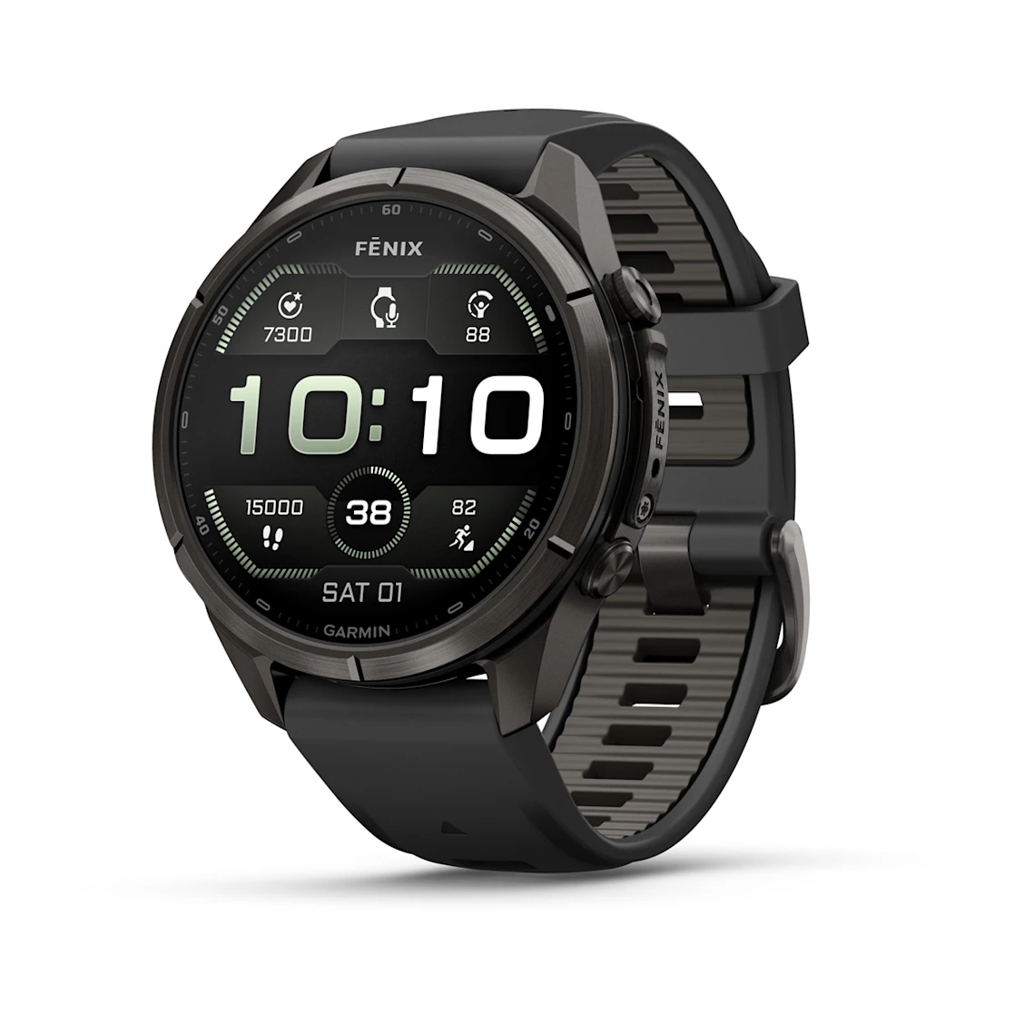 Garmin fēnix® 9 Pro LTE- Carbon Grey - 43mm - Image 1