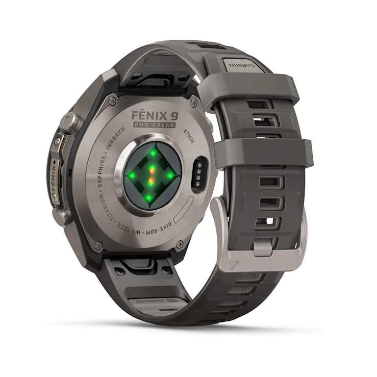 Garmin fēnix® 9 Pro LTE Solar Titanium/ Pebble Grey - 47mm - Image 12