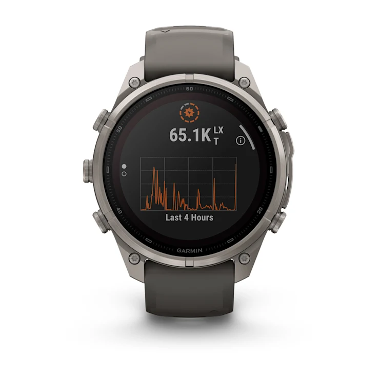 Garmin fēnix® 9 Pro LTE Solar Titanium/ Pebble Grey - 47mm - Image 4