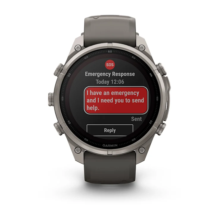 Garmin fēnix® 9 Pro LTE Solar Titanium/ Pebble Grey - 47mm - Image 8