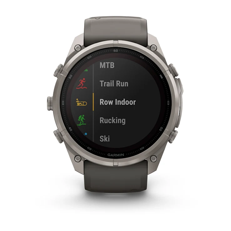 Garmin fēnix® 9 Pro LTE Solar Titanium/ Pebble Grey - 51mm - Image 6