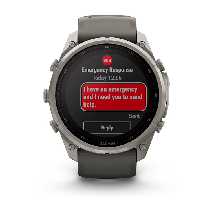 Garmin fēnix® 9 Pro LTE Solar Titanium/ Pebble Grey - 51mm - Image 7