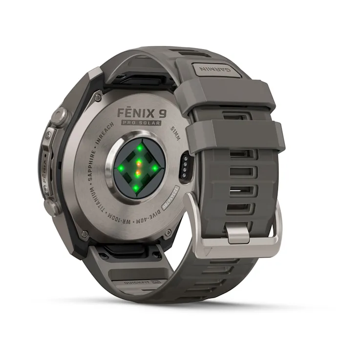 Garmin fēnix® 9 Pro LTE Solar Titanium/ Pebble Grey - 51mm - Image 10