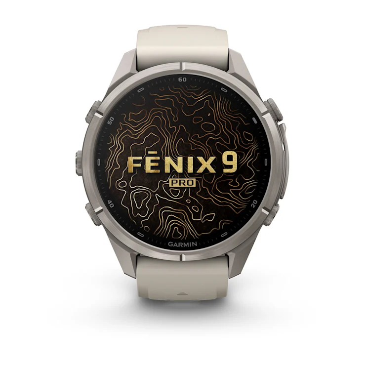 Garmin fēnix® 9 Pro LTE- Titanium/ French Grey - 43mm - Image 2