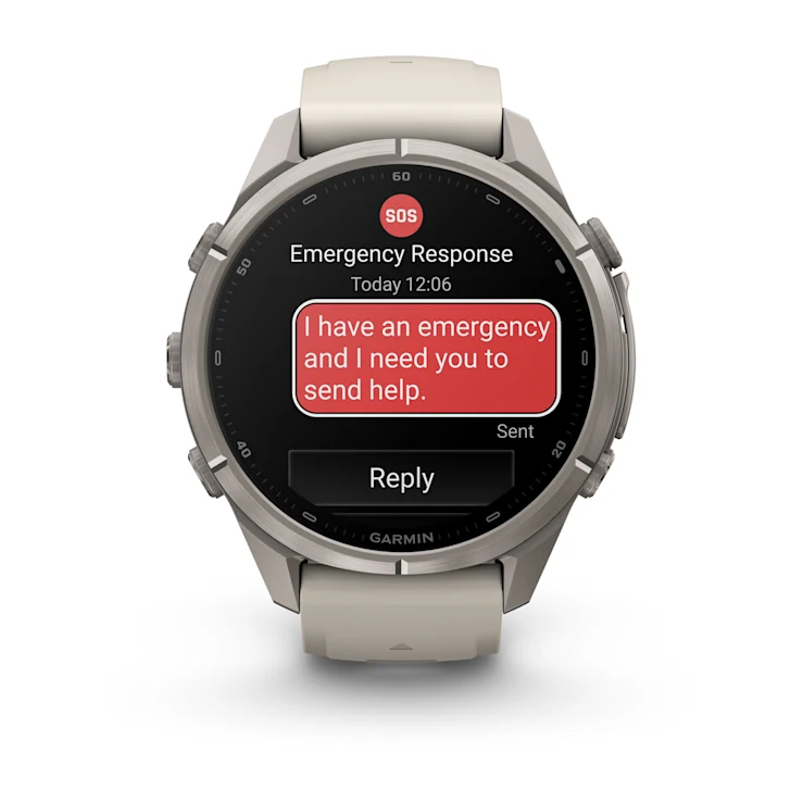 Garmin fēnix® 9 Pro LTE- Titanium/ French Grey - 43mm - Image 7