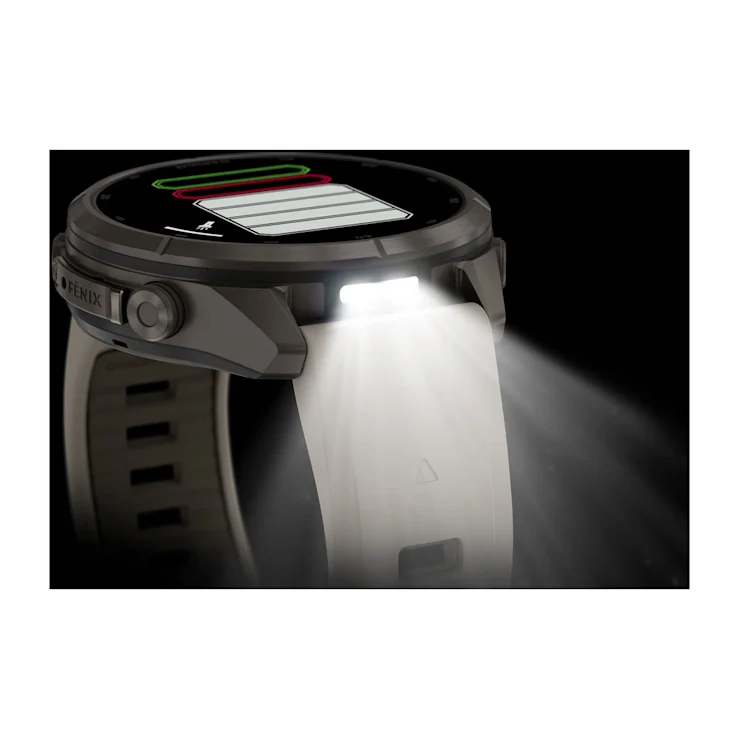 Garmin fēnix® 9 Pro LTE- Titanium/ French Grey - 43mm - Image 10