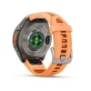 Garmin fēnix® 9 Pro LTE- Orange Silicone Band - 43mm - Thumbnail Image 11