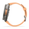 Garmin fēnix® 9 Pro LTE- Orange Silicone Band - 43mm - Thumbnail Image 12