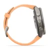 Garmin fēnix® 9 Pro LTE- Orange Silicone Band - 43mm - Thumbnail Image 5
