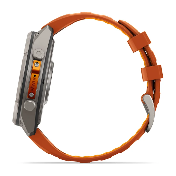 Garmin fēnix® 9 Pro LTE Titanium/ Autumn Orange - 47mm - Image 12