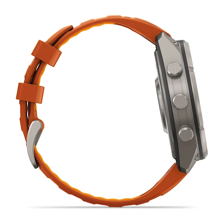 Garmin fēnix® 9 Pro LTE Titanium/ Autumn Orange - 47mm - Image 5