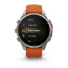 Garmin fēnix® 9 Pro LTE Titanium/ Autumn Orange - 47mm - Thumbnail Image 6