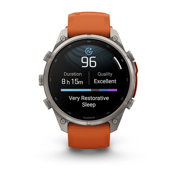 Garmin fēnix® 9 Pro LTE Titanium/ Autumn Orange - 47mm - Image 10