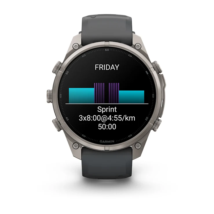 Garmin fēnix® 9 Pro LTE Titanium/ Graphite - 47mm - Image 8