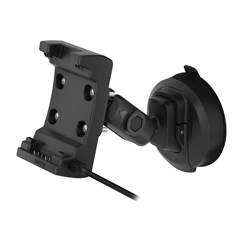 Garmin Suction Cup Mount with Speaker (USB-C) - Image 1